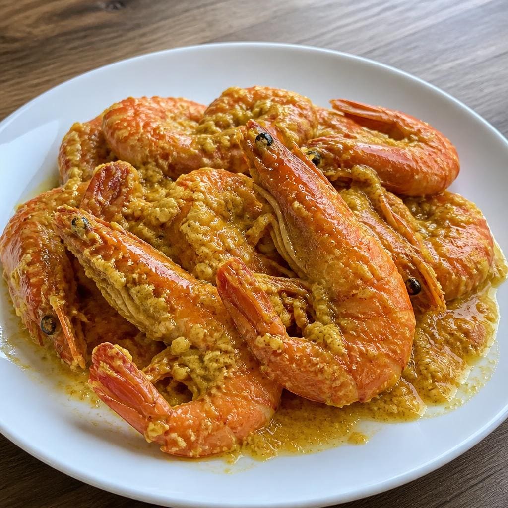 Bakmi Golek Udang Telor Asin